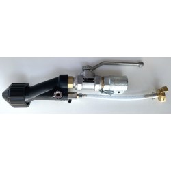 Bohmer valve fixed-injector spray gun