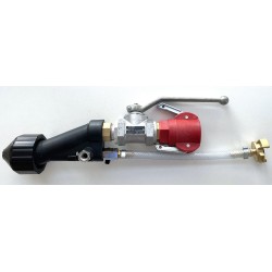 Pump body for projecting machine