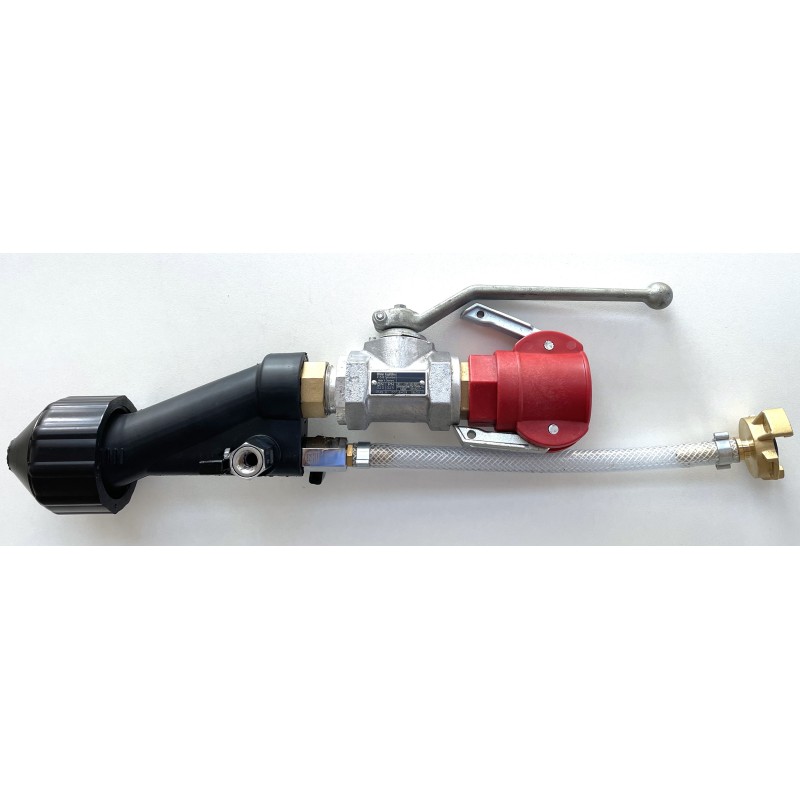 Pump body for projecting machine