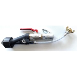 Spray gun fixed injector valve 1"